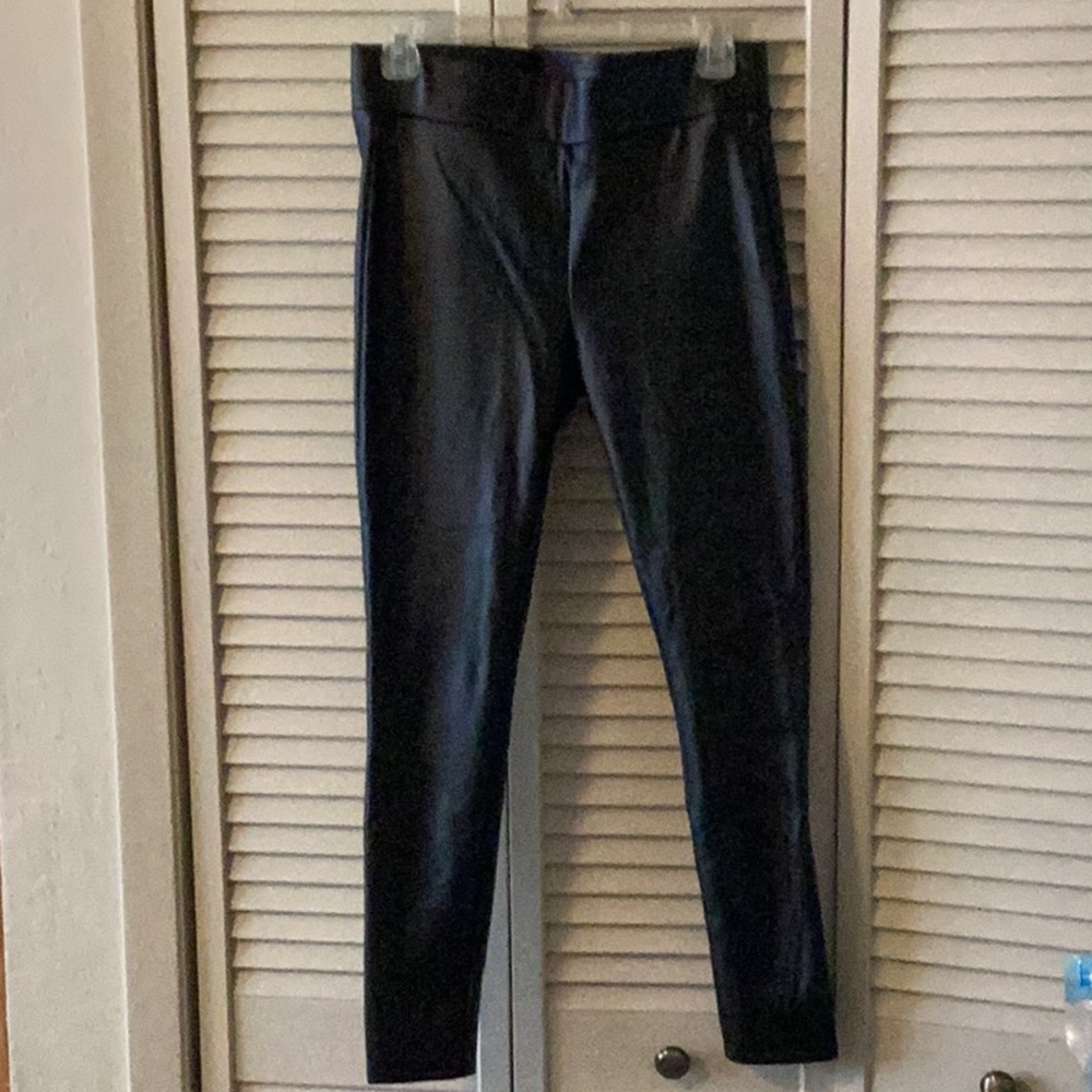 NWOT Black LOFT PU Leather Pants!